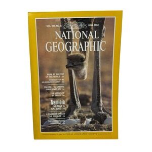 National Geographic Mag June 1982 Namibia El Greco Palouse‎ Armadillo Vintage
